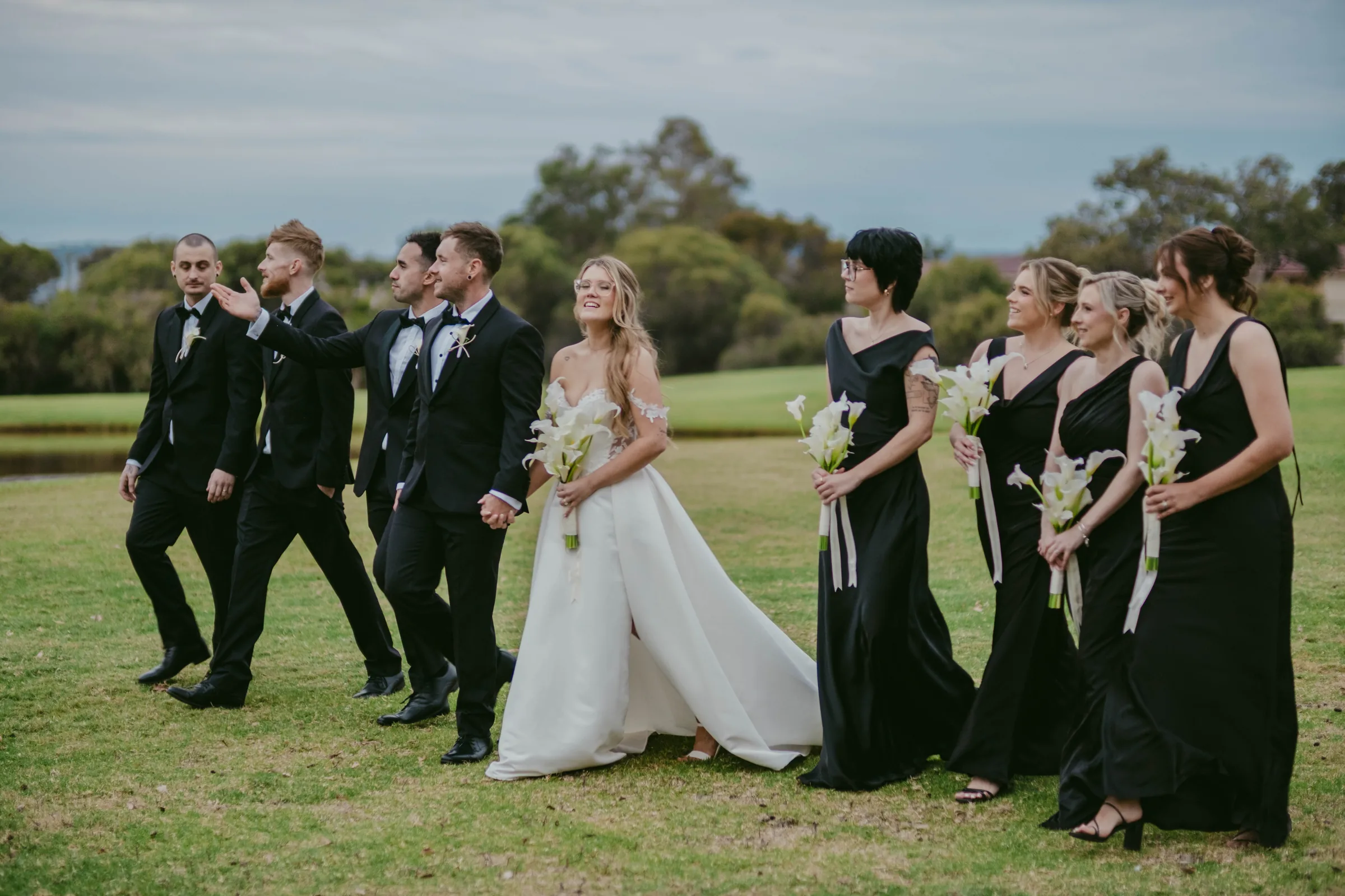 Kirra photographed on The Vines Resort grounds during golden hour portraits